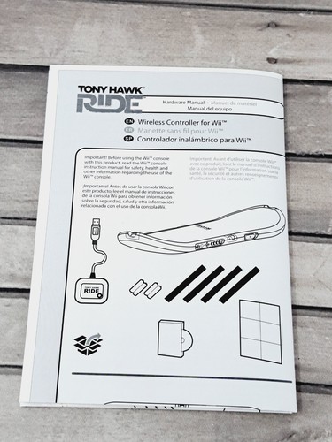 Tony hawk ride - nintendo, wii