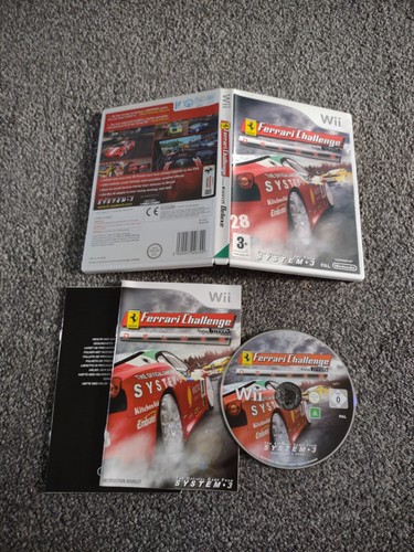 Nintendo wii spiel - spiel, ferrari