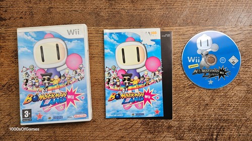 Nintendo wii bomberman land - -,