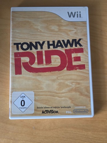 Tony hawk ride - nintendo, wii
